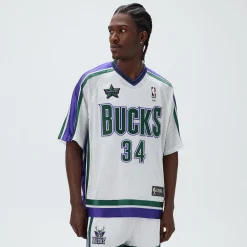 Kith for NBA All-Star Milwaukee Bucks Leon Shirt