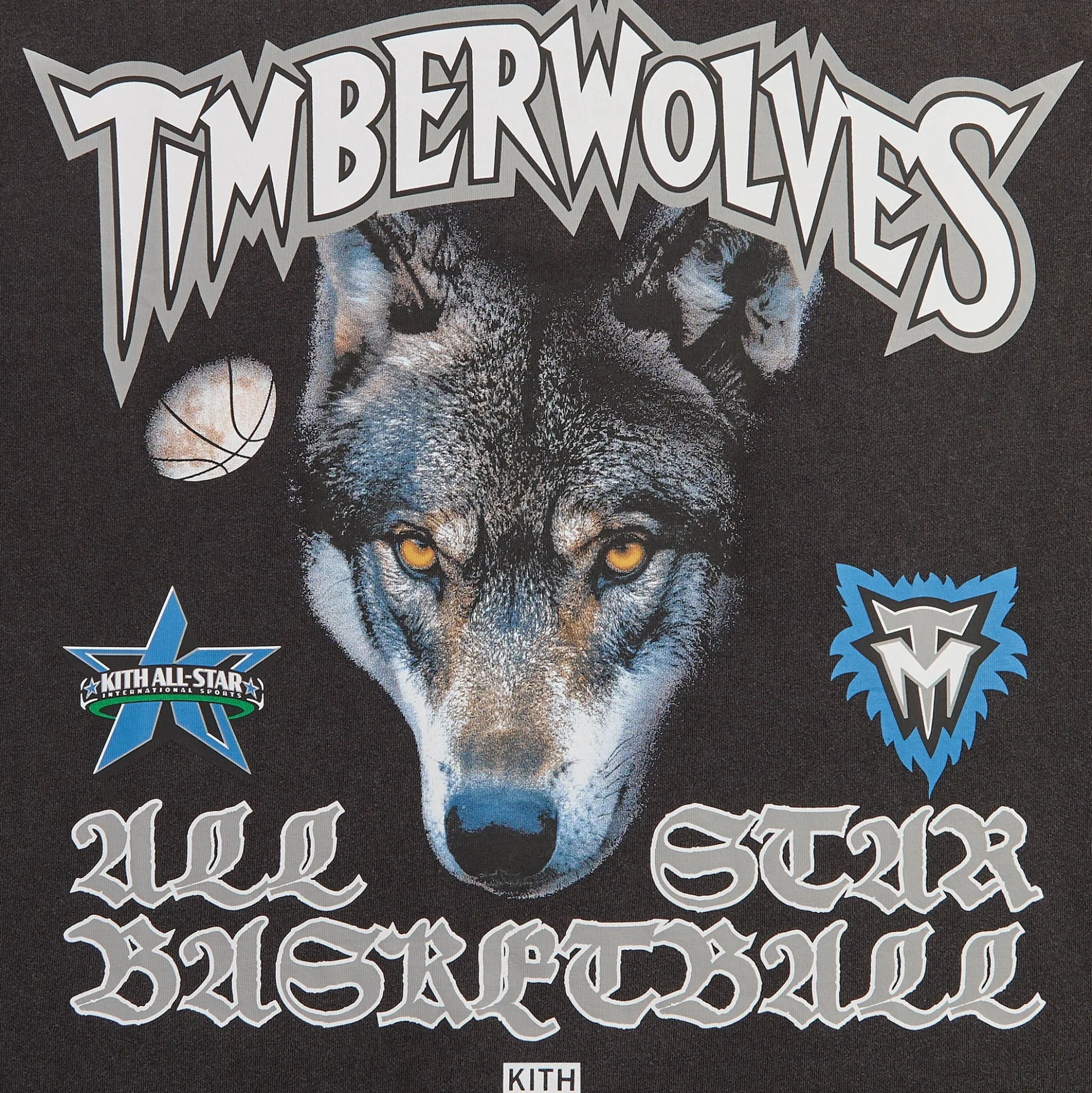 Kith for NBA All-Star Minnesota Timberwolves Vintage Tee