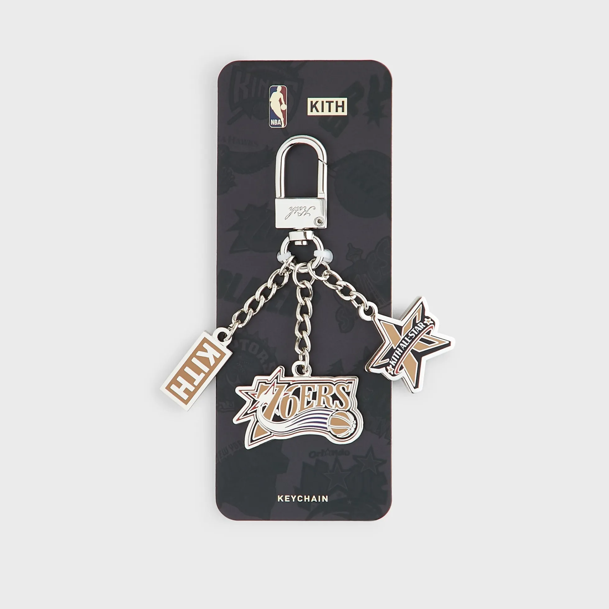 Kith for NBA All-Star Philadelphia 76ers Keychain
