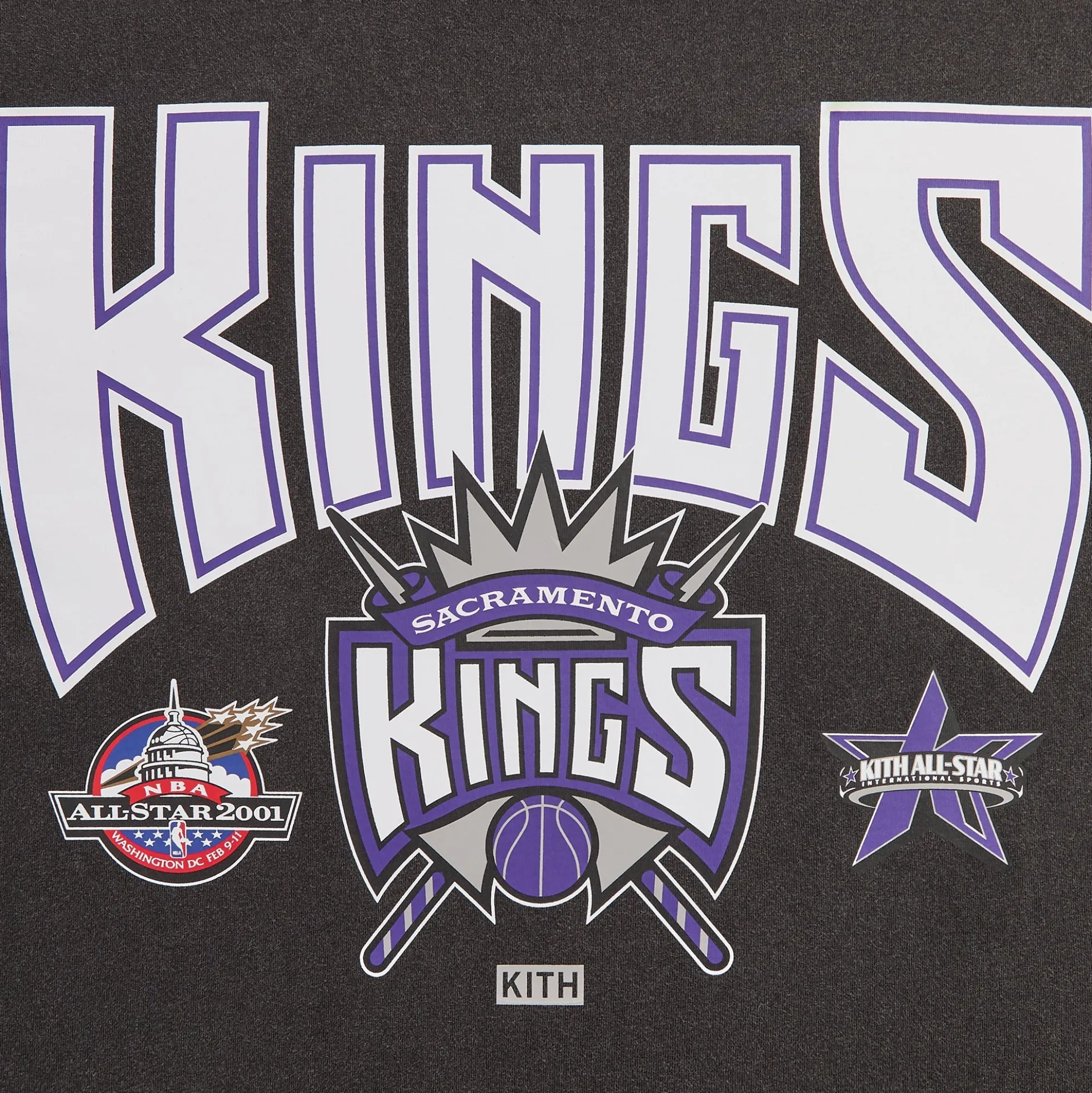Kith for NBA All-Star Sacramento Kings Vintage Tee