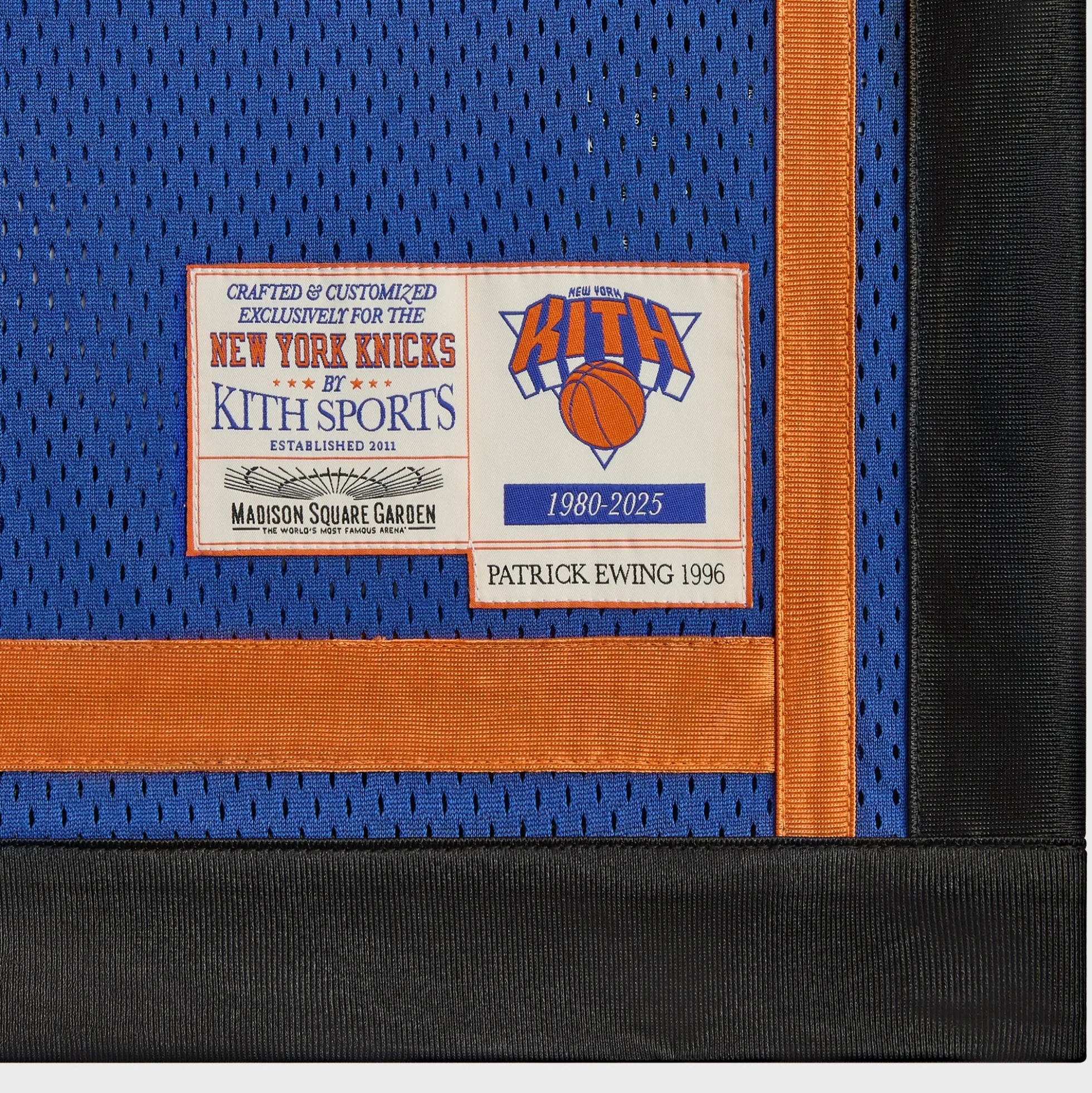 Kith for the New York Knicks Patrick Ewing Mesh Shirt