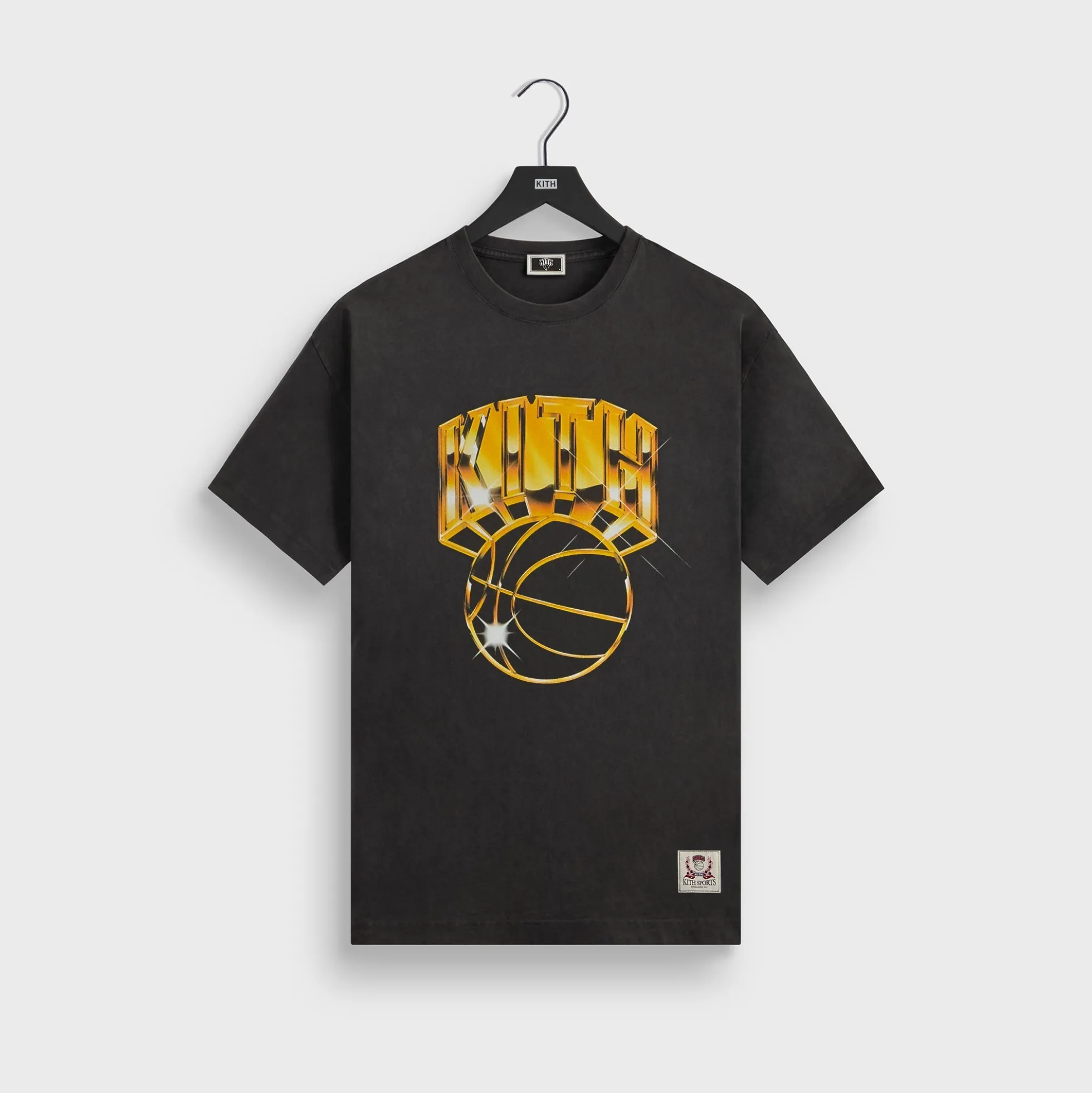 Kith for the New York Knicks Gold Vintage Jones Tee