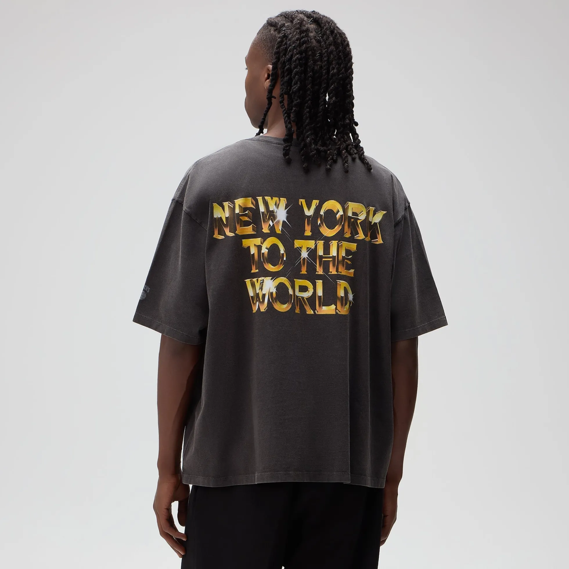 Kith for the New York Knicks Gold Vintage Jones Tee