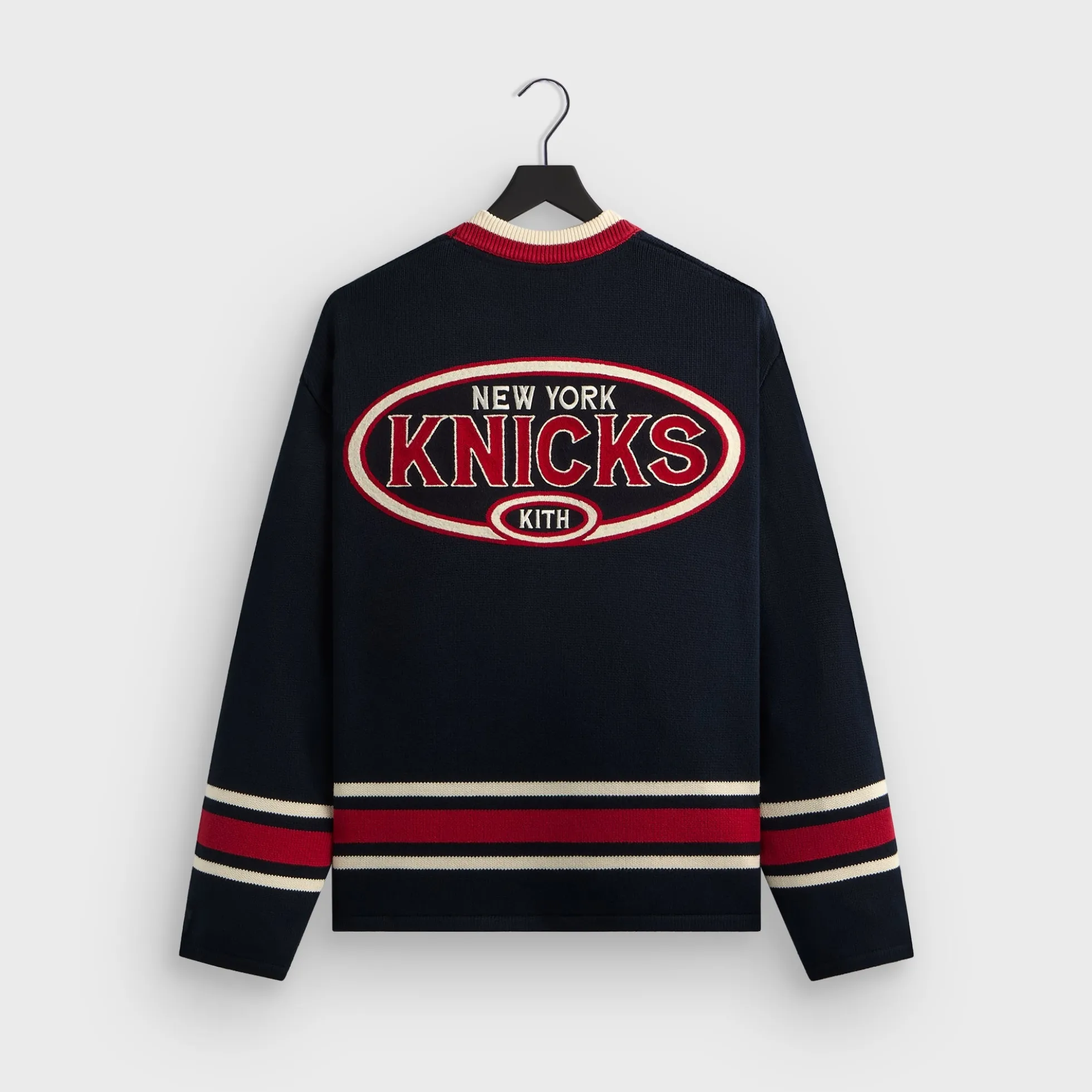 Kith for the New York Knicks Classic Beau Knit Sweater
