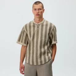 Kith Geo Crochet Warner Pullover