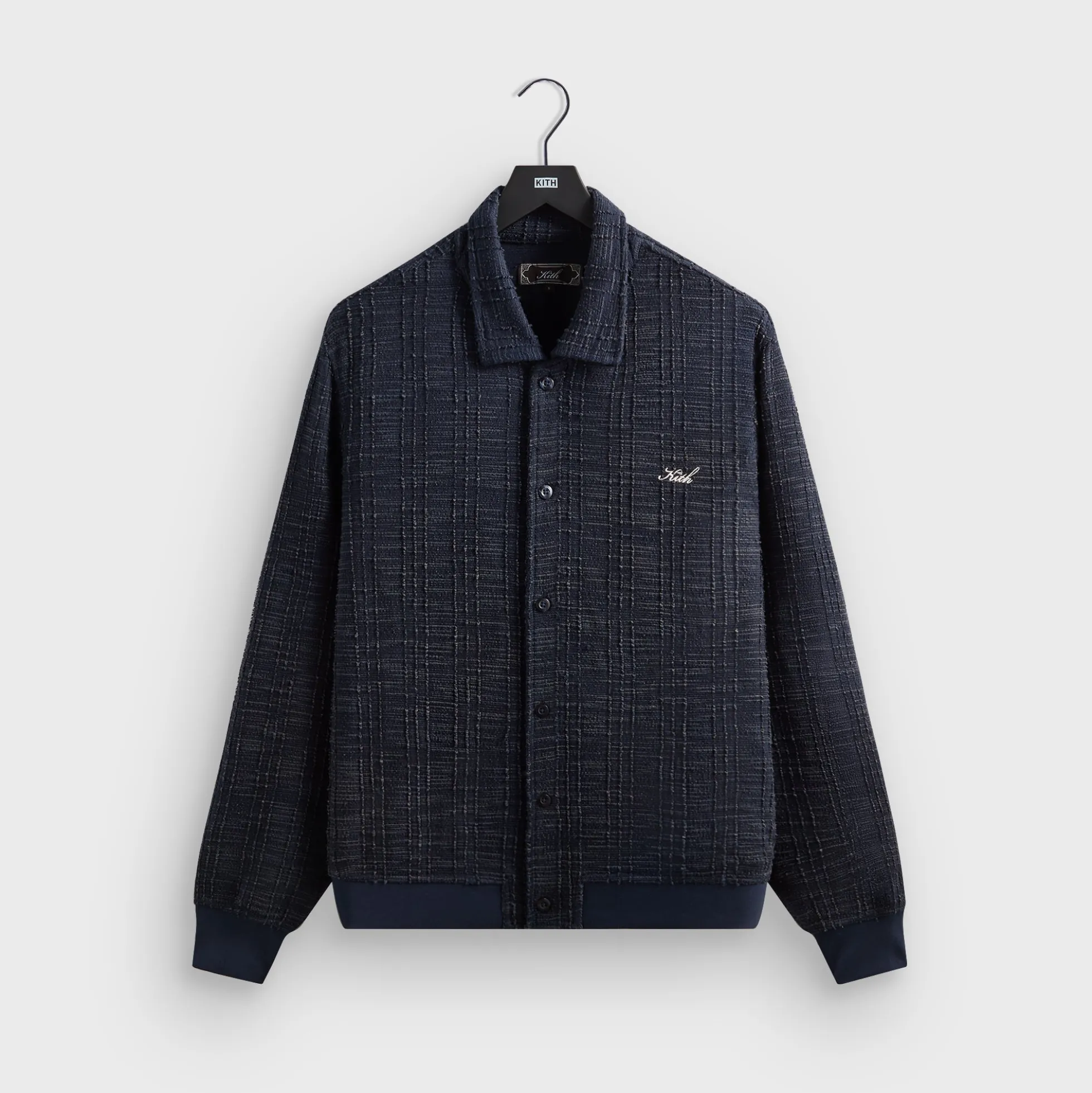Kith High Twist Tweed Rhys Cardigan