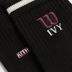 Kith Ivy for Wilson Quarter Top Socks