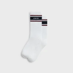 Kith Ivy for Wilson Stripe Logo Crew Socks