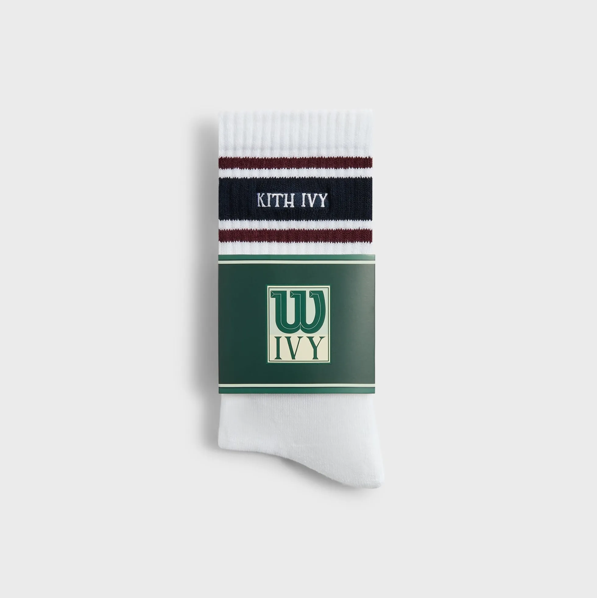 Kith Ivy for Wilson Stripe Logo Crew Socks