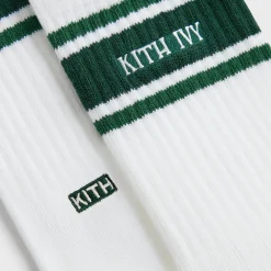 Kith Ivy for Wilson Stripe Logo Crew Socks