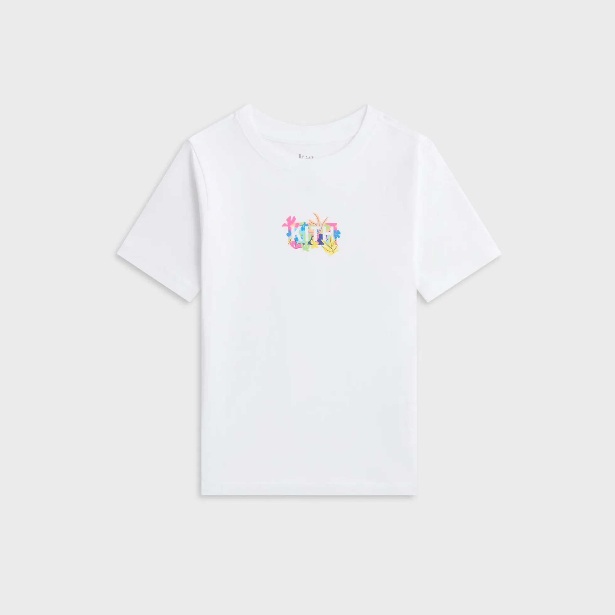 Kith Kids Abstract Tropical Classic Logo Graphic Tee