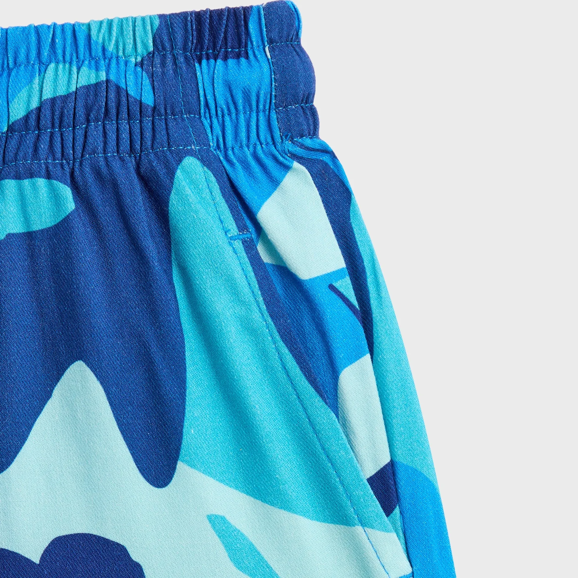 Kith Kids Abstract Tropical Thompson Camp Short