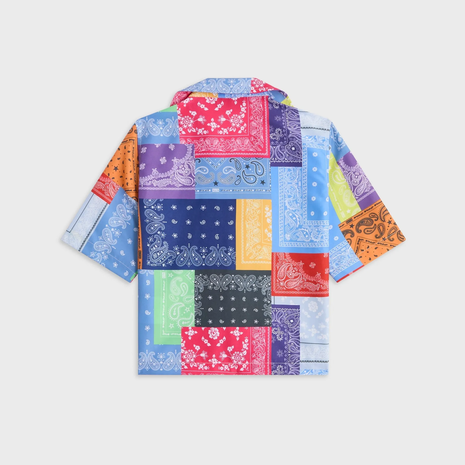Kith Kids Bandana Splice Thompson Camp Swim Shirt