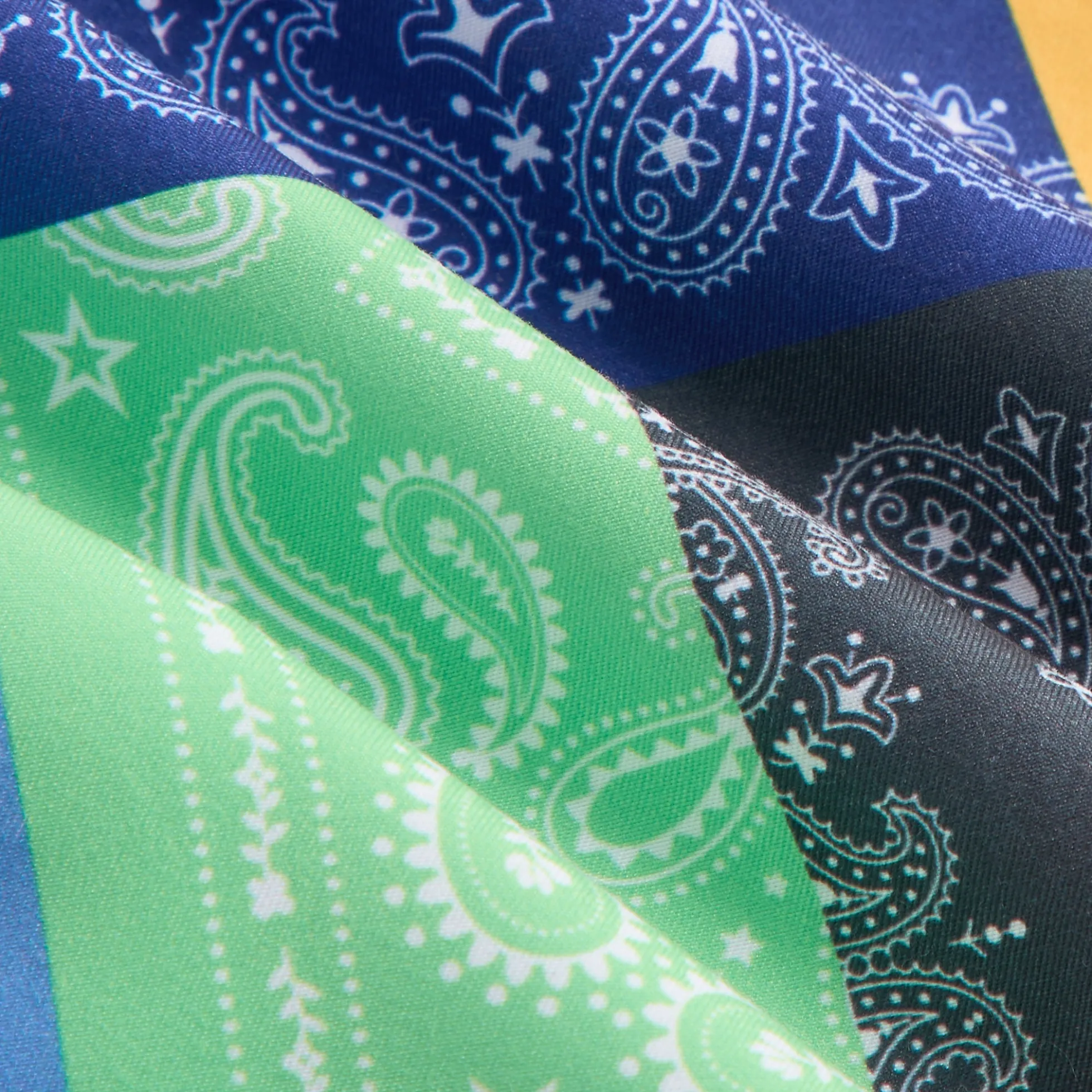 Kith Kids Bandana Splice Thompson Camp Swim Shirt