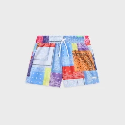 Kith Kids Bandana Splice Kai Swim Trunk