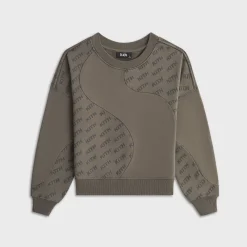 Kith Kids Blocked Monogram Nelson Sweatshirt