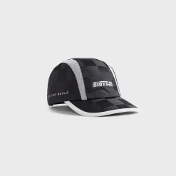 Kith Kids Checkered Satin Camper Cap