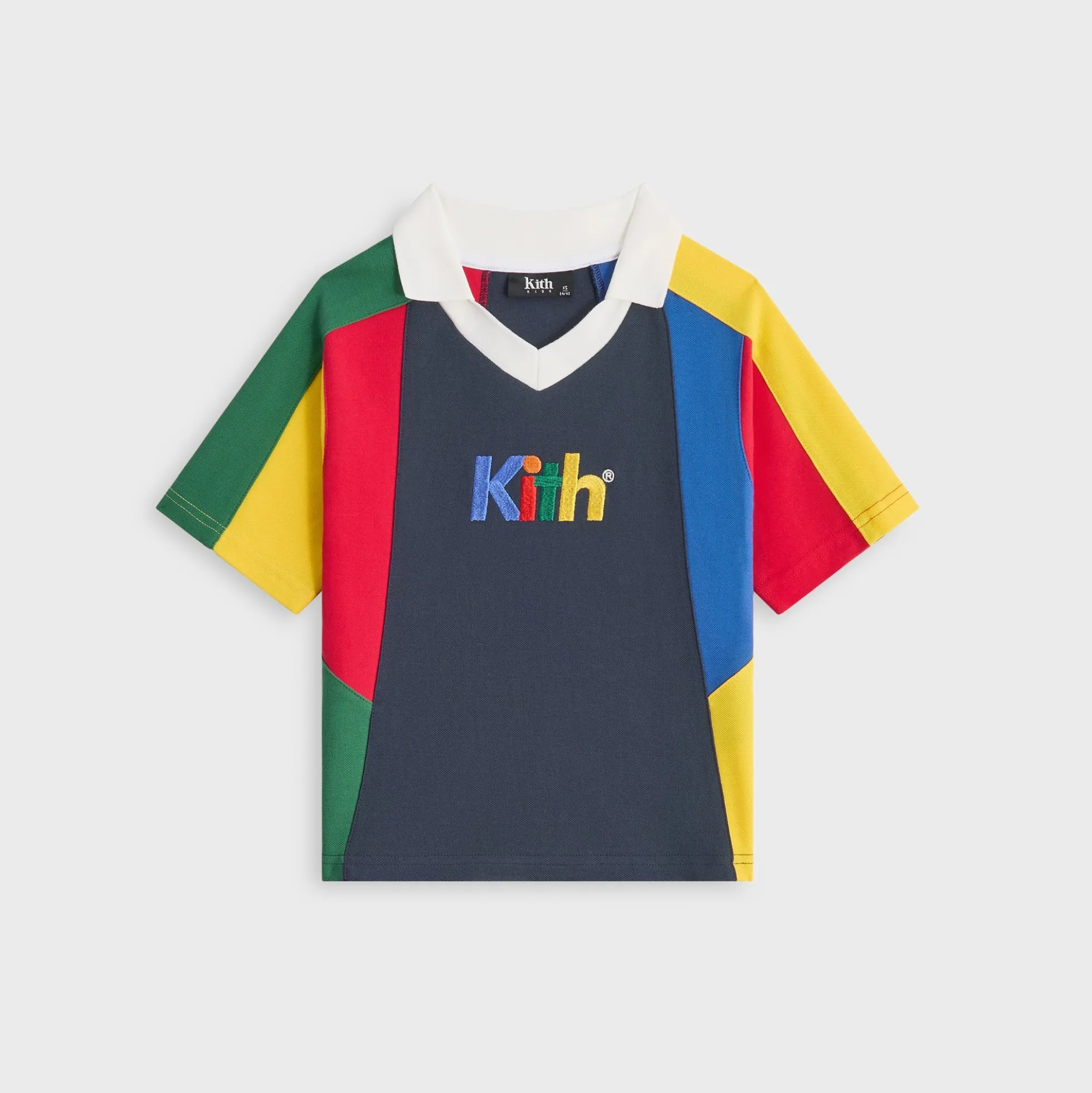Kith Kids Color-Blocked Trevor Polo