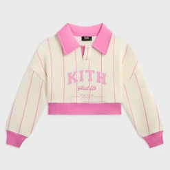Kith Kids Cropped Collared Nelson Sweatshirt