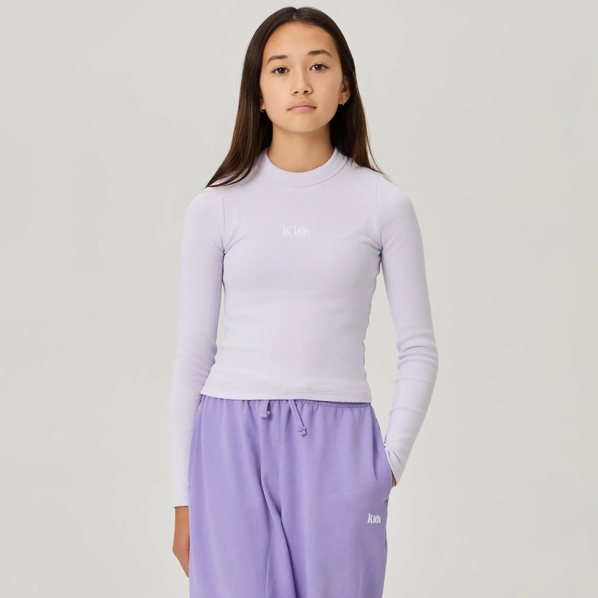 Kith Kids Long Sleeve Mulberry III Tee