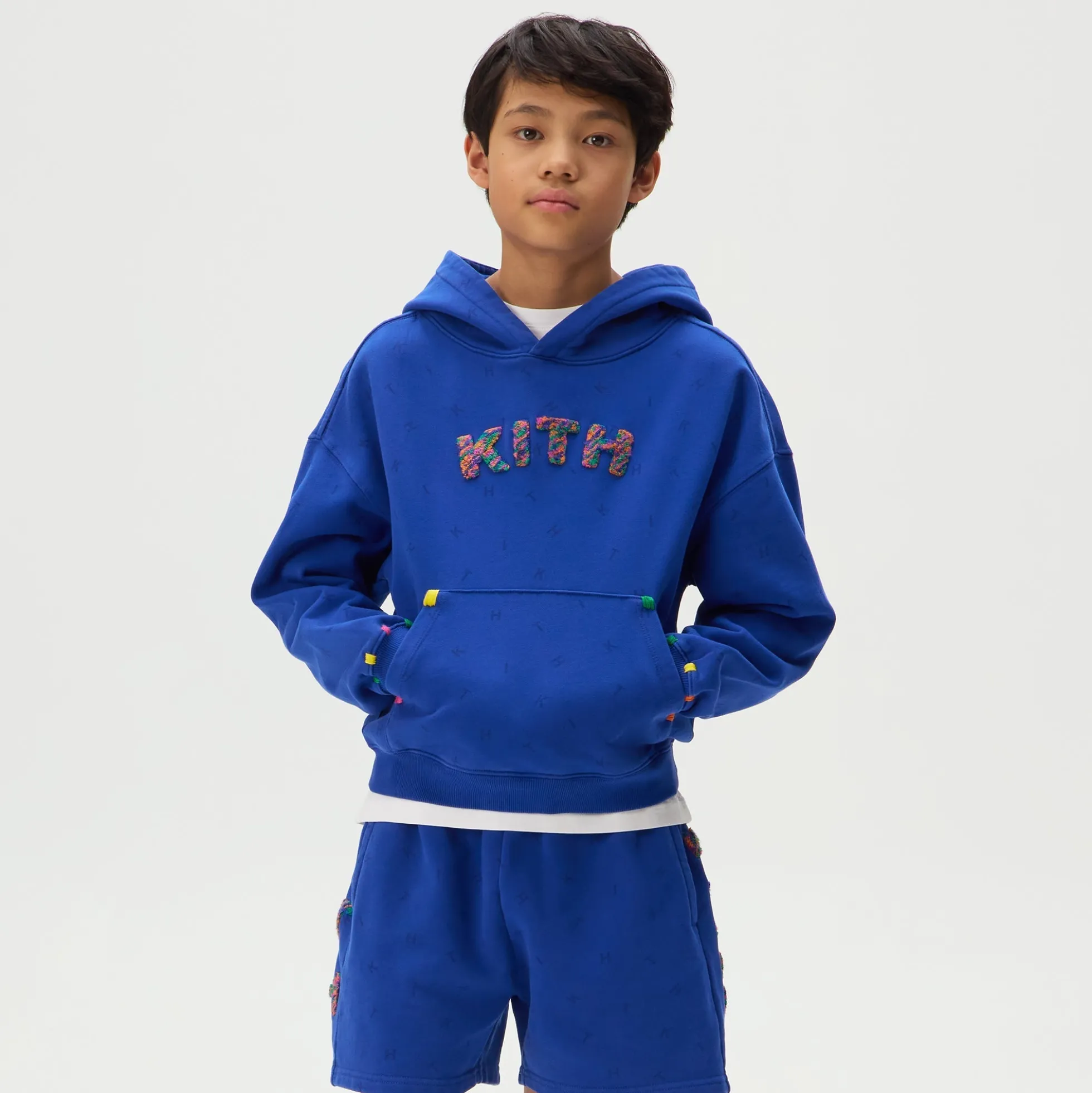 Kith Kids Monogram Chenille Nelson Hoodie