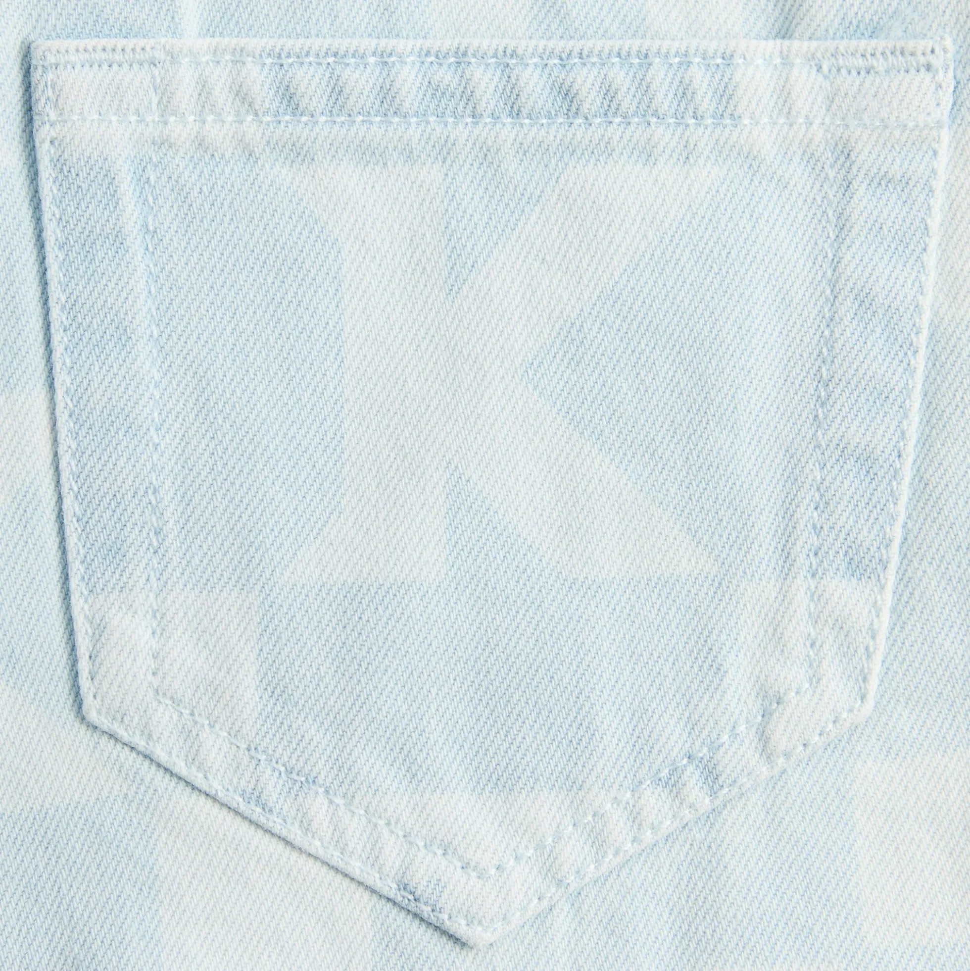 Kith Kids Monogram Denim Skirt