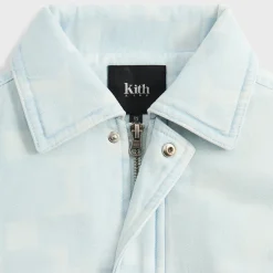 Kith Kids Monogram Denim Bomber Jacket