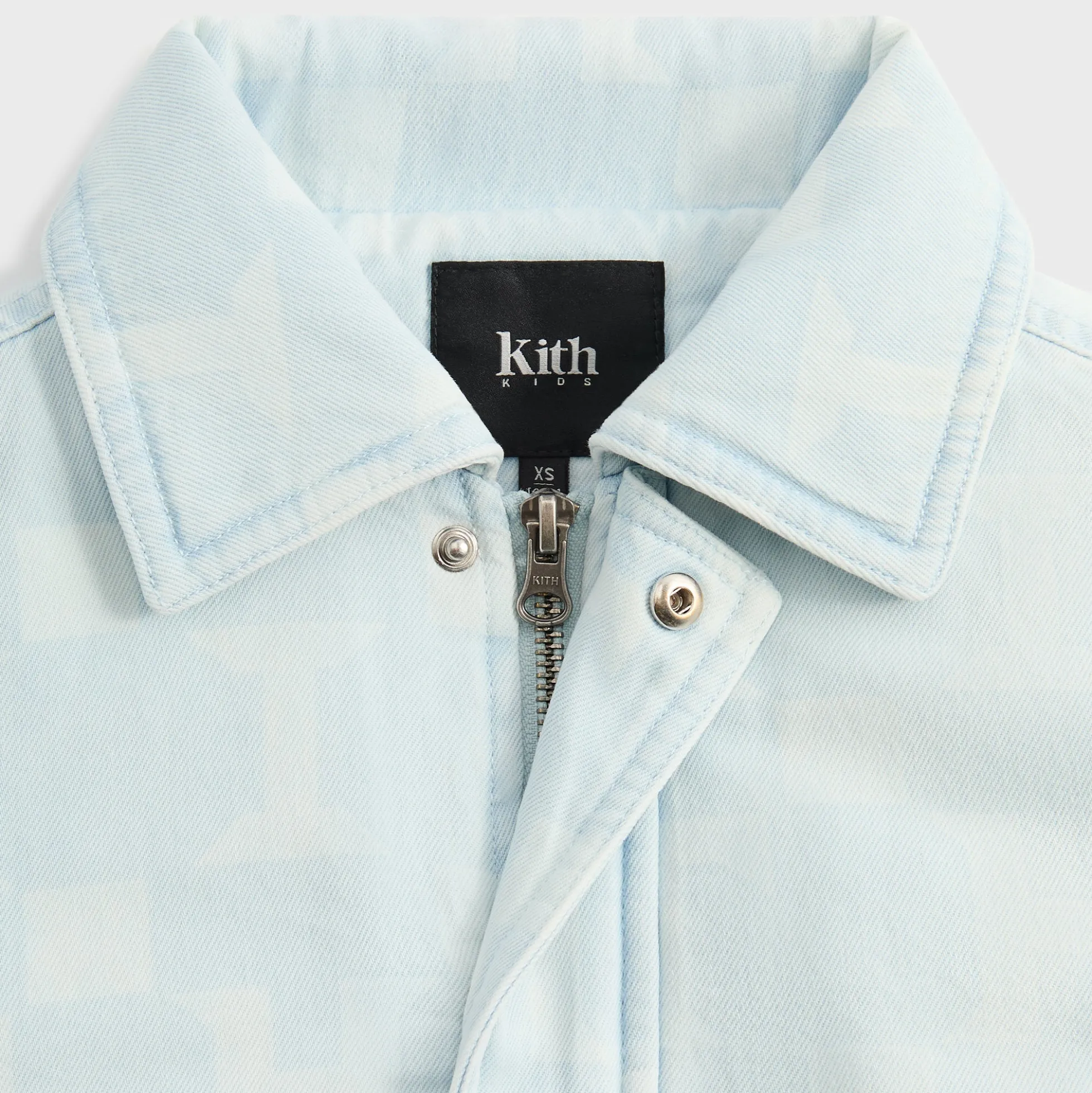 Kith Kids Monogram Denim Bomber Jacket