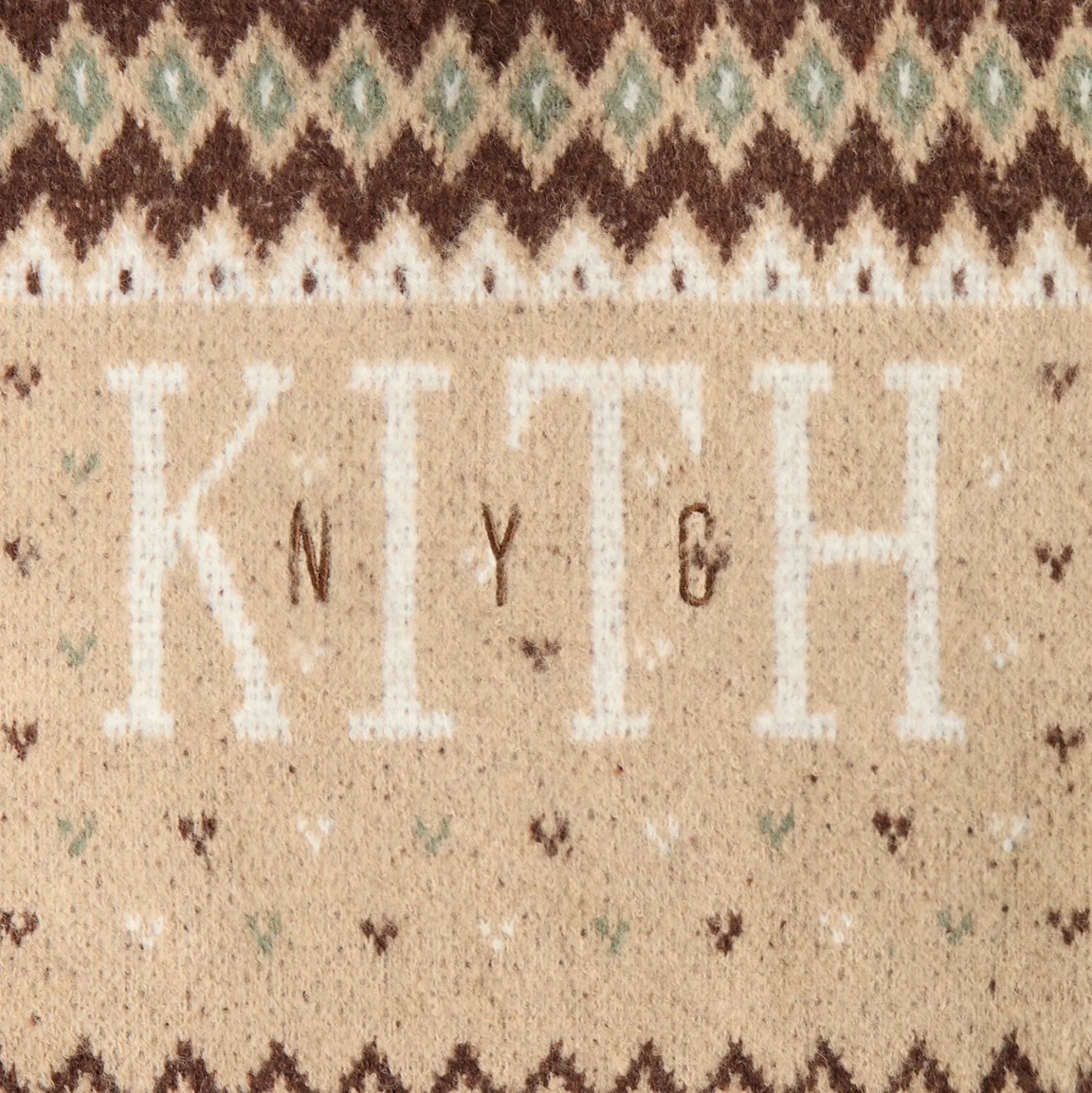 Kith Kids Novelty Fair Isle Nelson Hoodie Sweater
