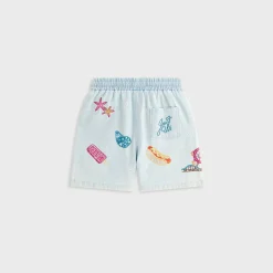 Kith Kids Novelty Thompson Camp Short