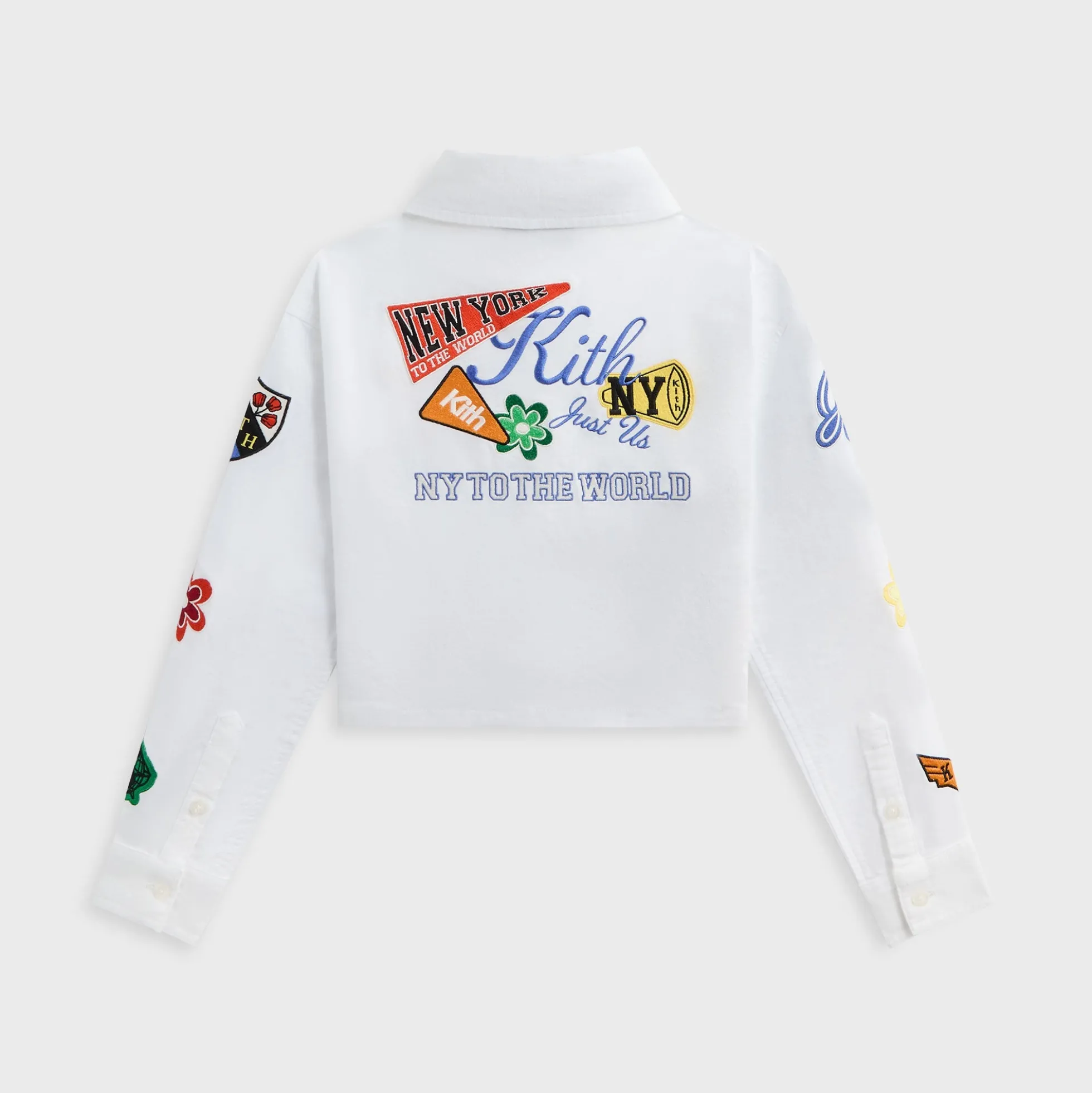 Kith Kids NY to the World Cropped Apollo Shirt