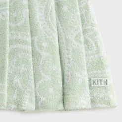 Kith Kids Paisley Jacquard Pleated Skirt