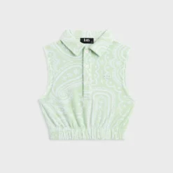 Kith Kids Paisley Jacquard Cropped Tank