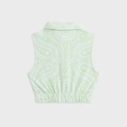Kith Kids Paisley Jacquard Cropped Tank