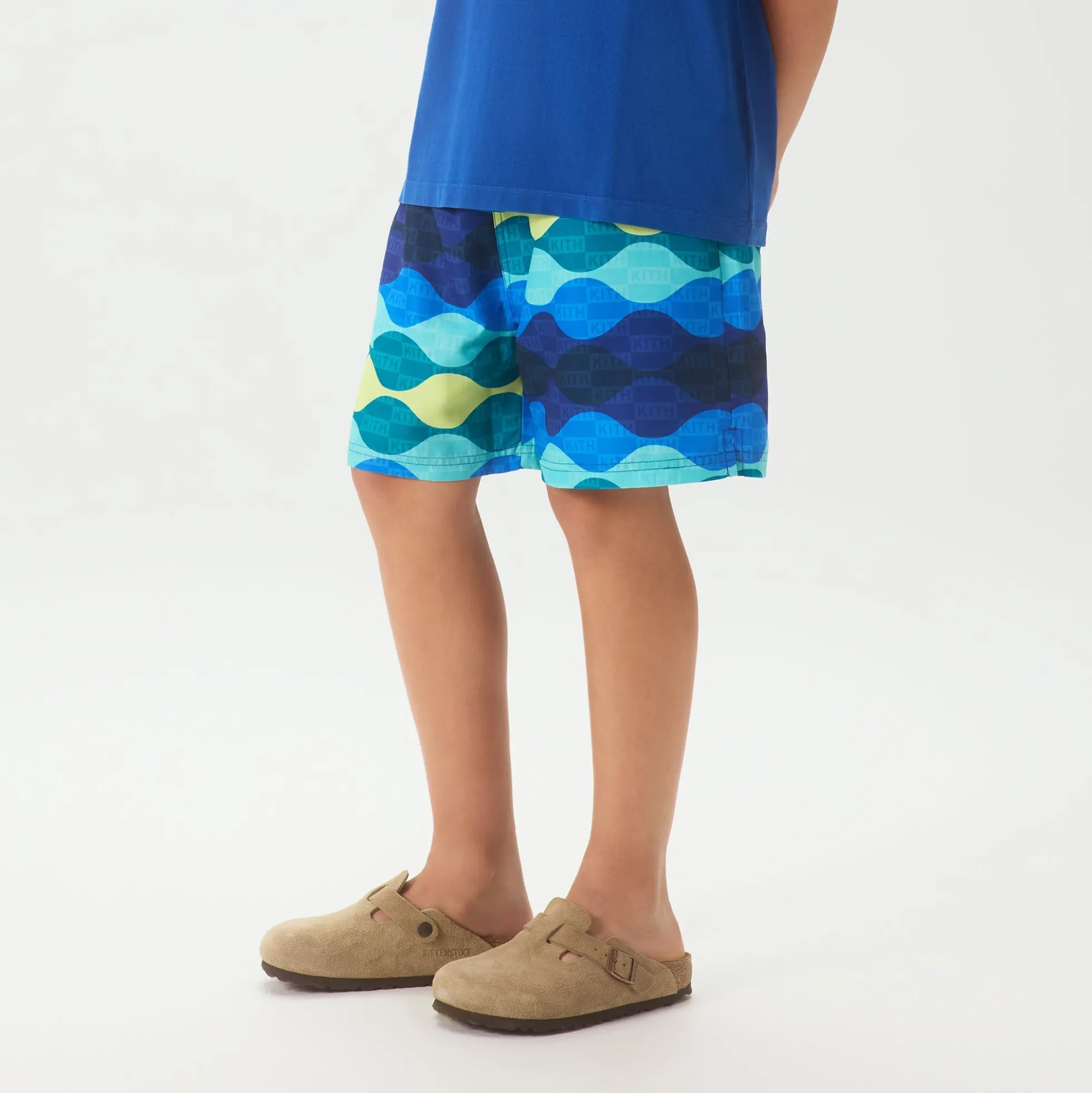 Kith Kids Printed Kai Swim Trunk