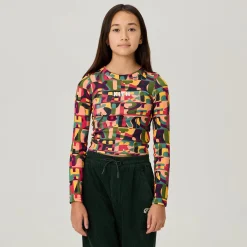 Kith Kids Printed Mulberry III Long Sleeve Tee