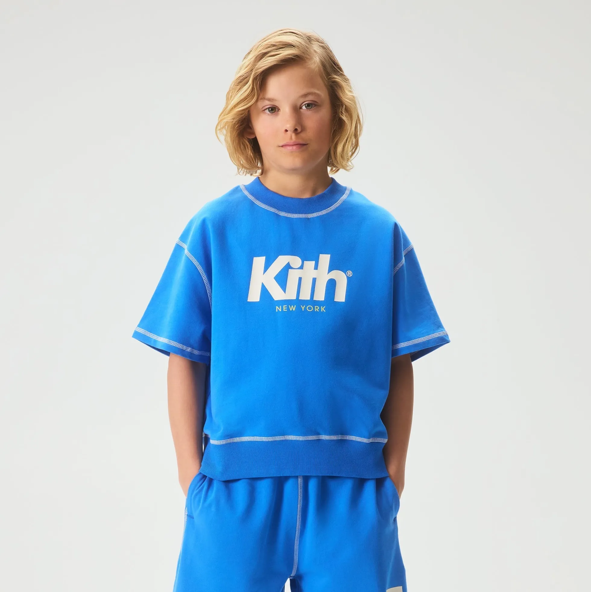 Kith Kids Short Sleeve Nelson Crewneck