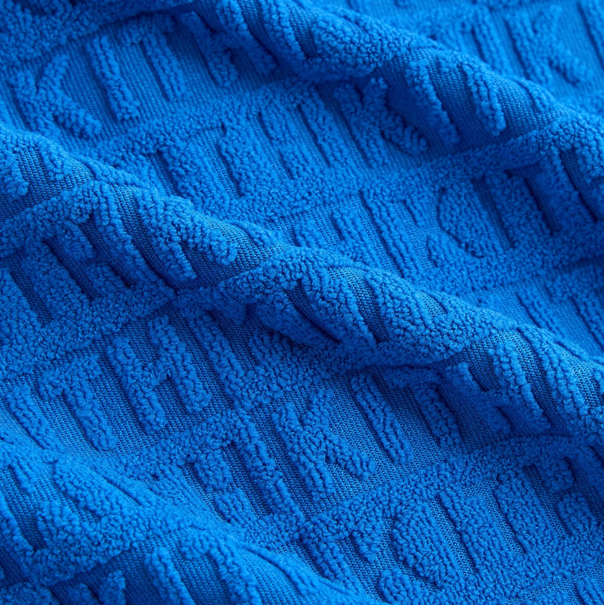 Kith Kids Textured Monogram Zip Front Camp Shirt