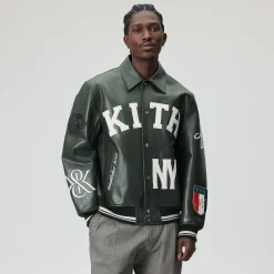Kith Leather Varsity Jacket