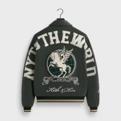 Kith Leather Varsity Jacket