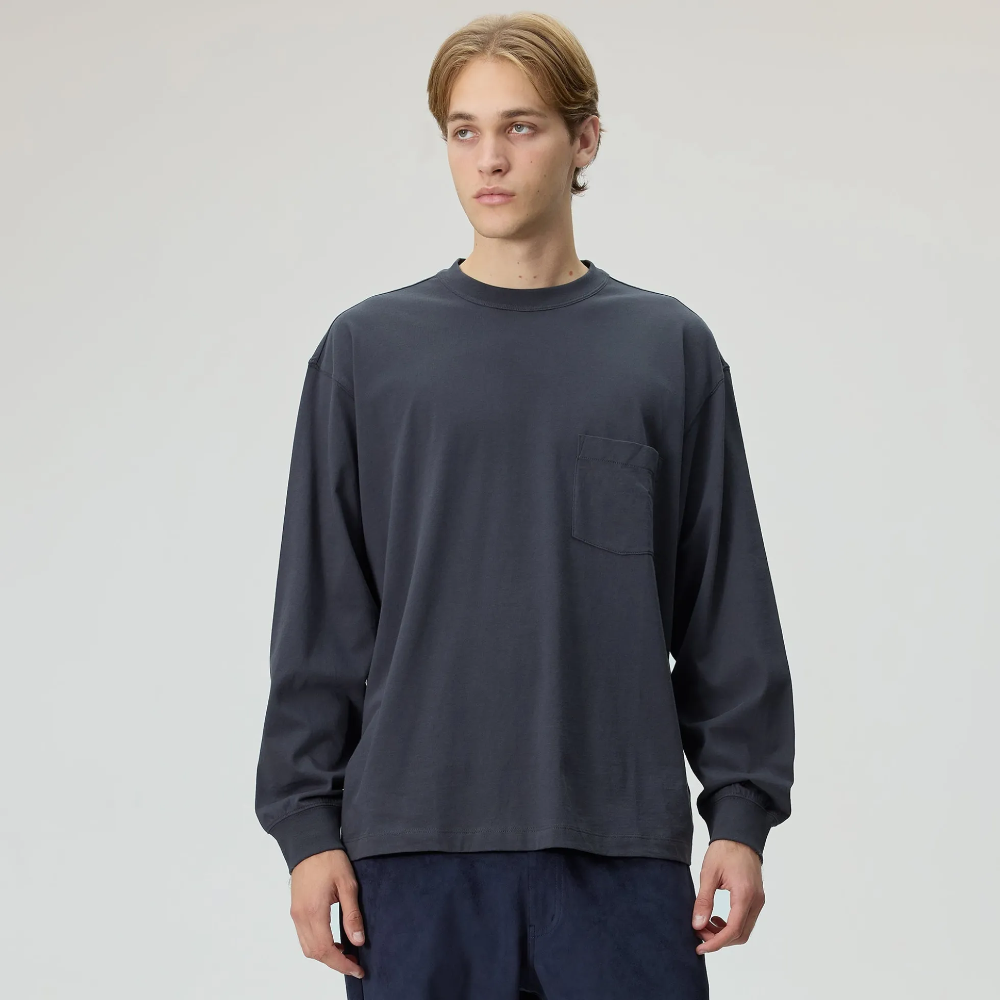Kith Long Sleeve Leonard Pocket Tee