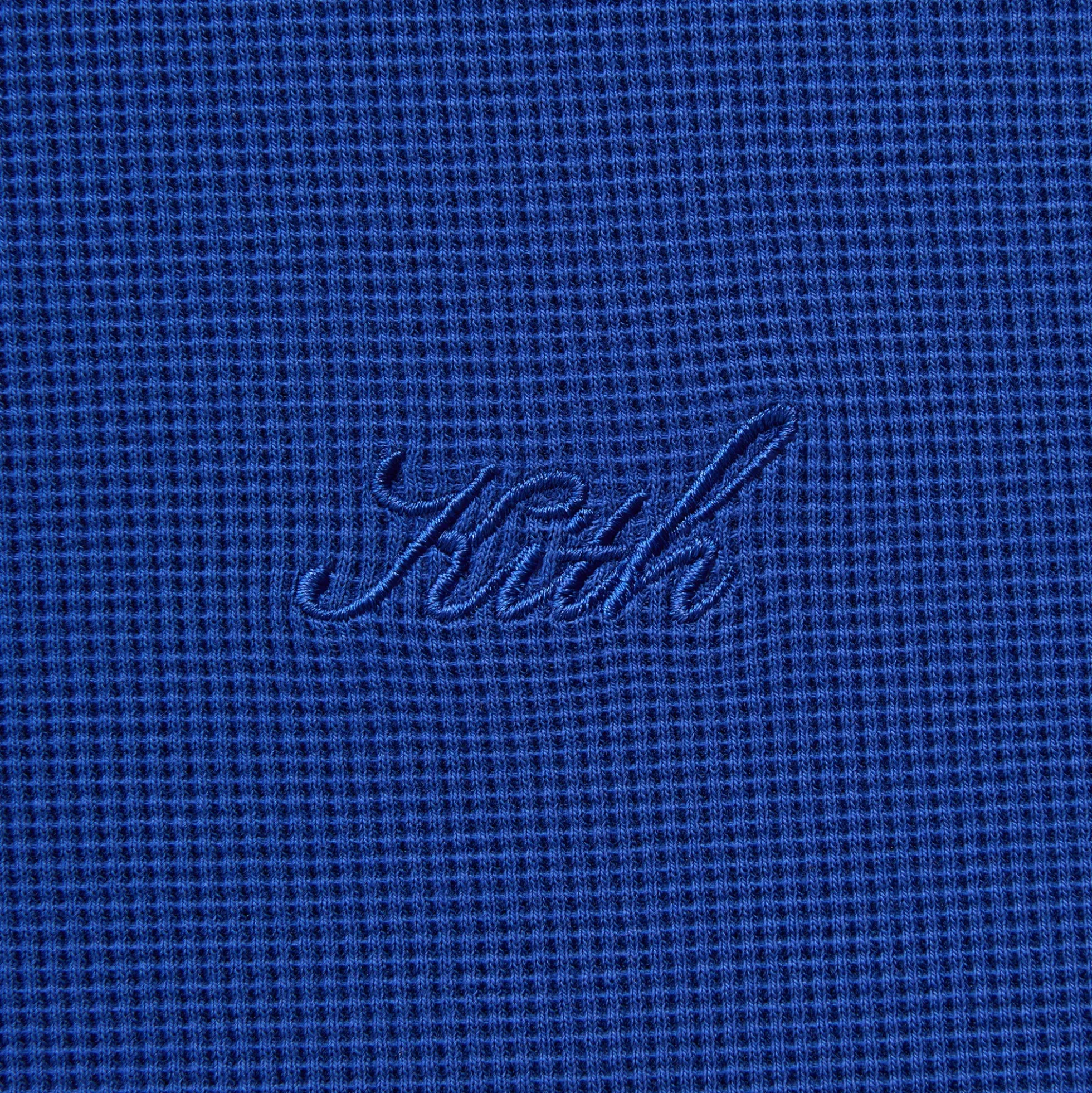 Kith Micro Waffle Long Sleeve Colby Pullover