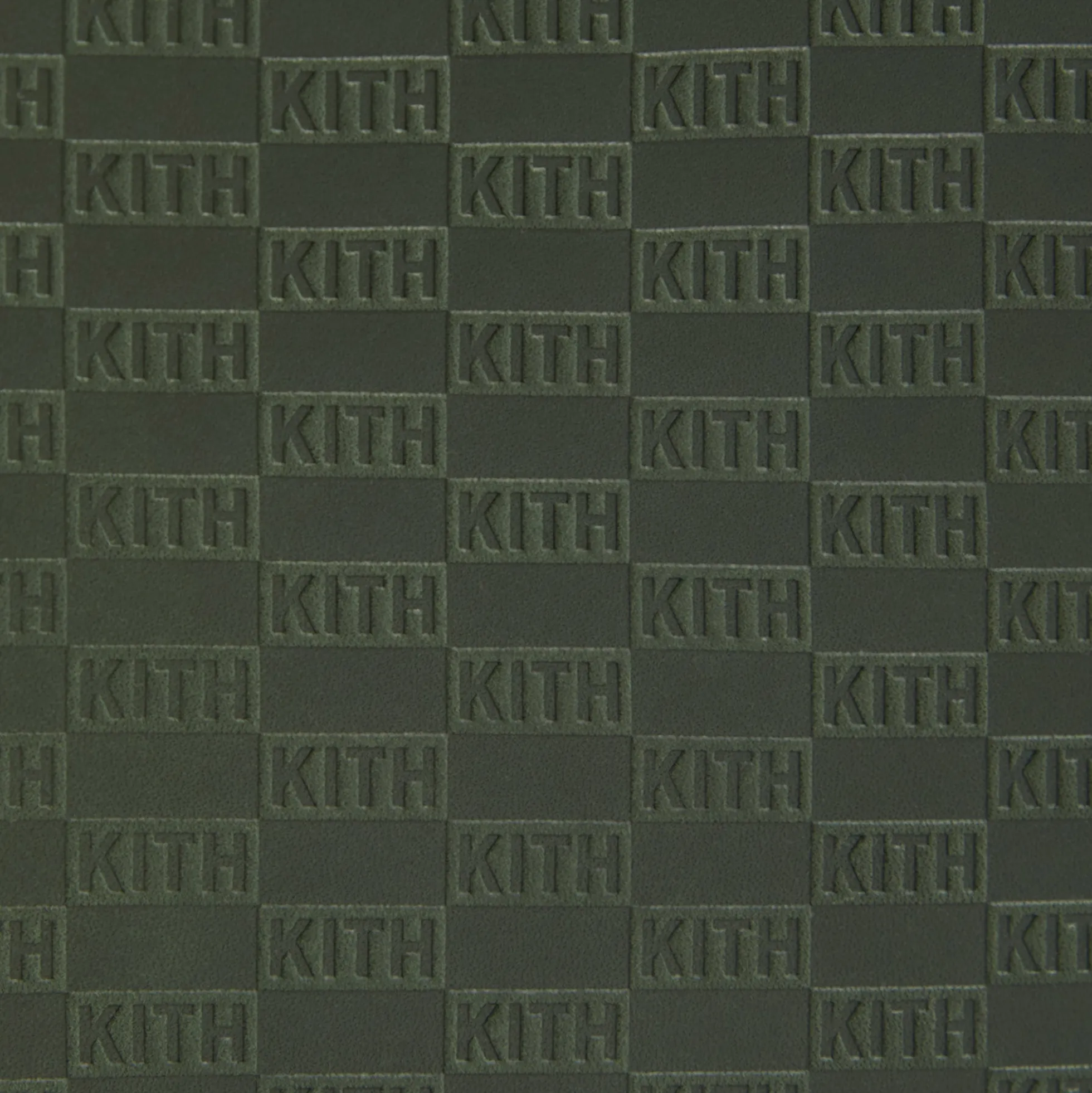 Kith Monogram Leather Dopp Kit