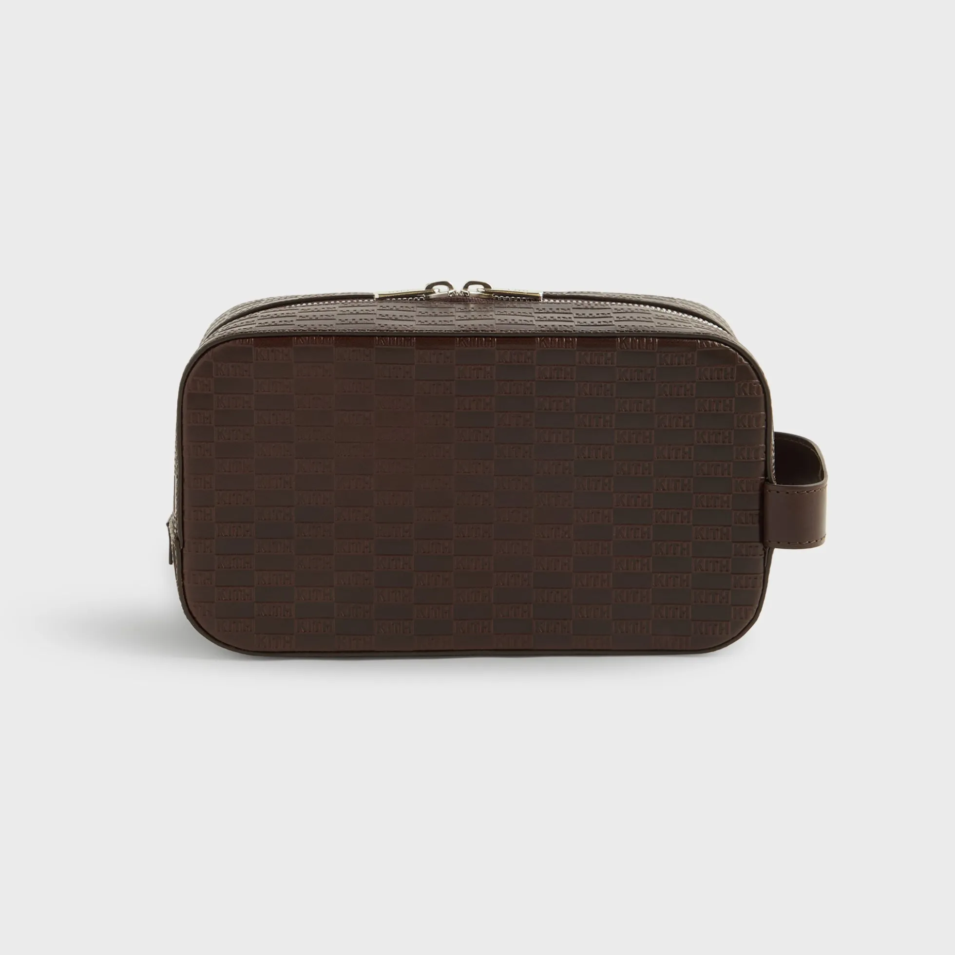 Kith Monogram Leather Dopp Kit