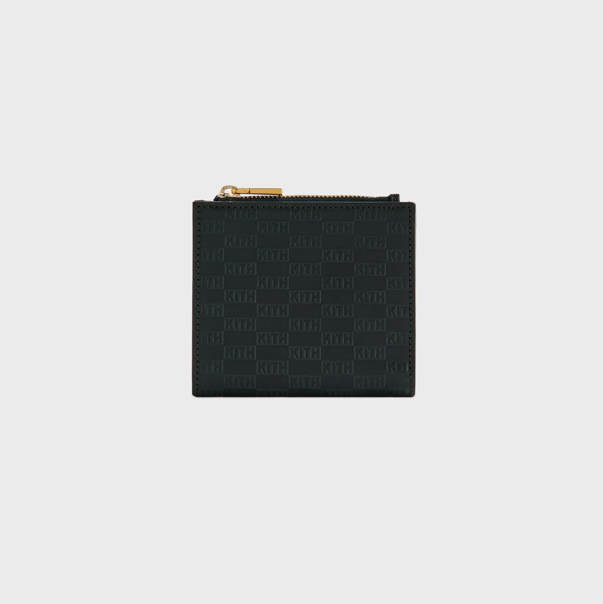 Kith Monogram Leather Snap Wallet