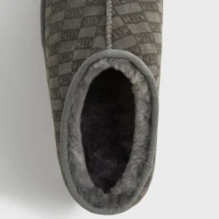 Kith Monogram Shearling Slippers