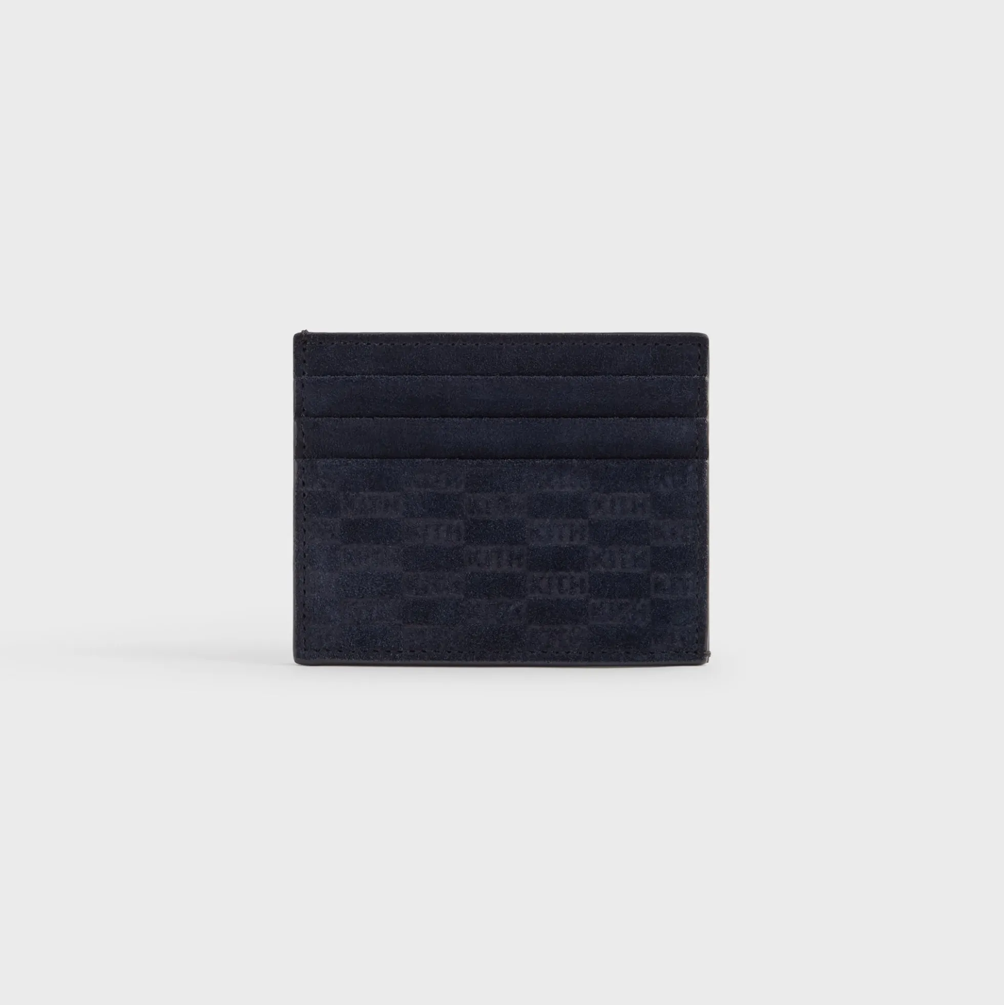 Kith Monogram Suede Card Holder