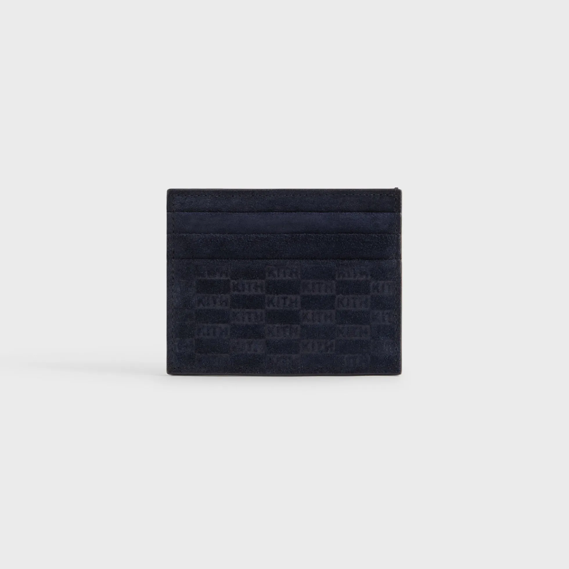 Kith Monogram Suede Card Holder