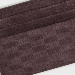 Kith Monogram Suede Card Holder