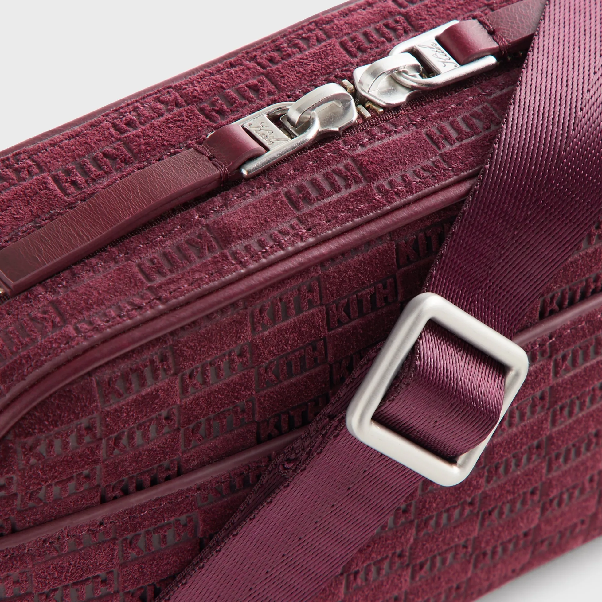 Kith Monogram Suede Crosswalk K20 Bag